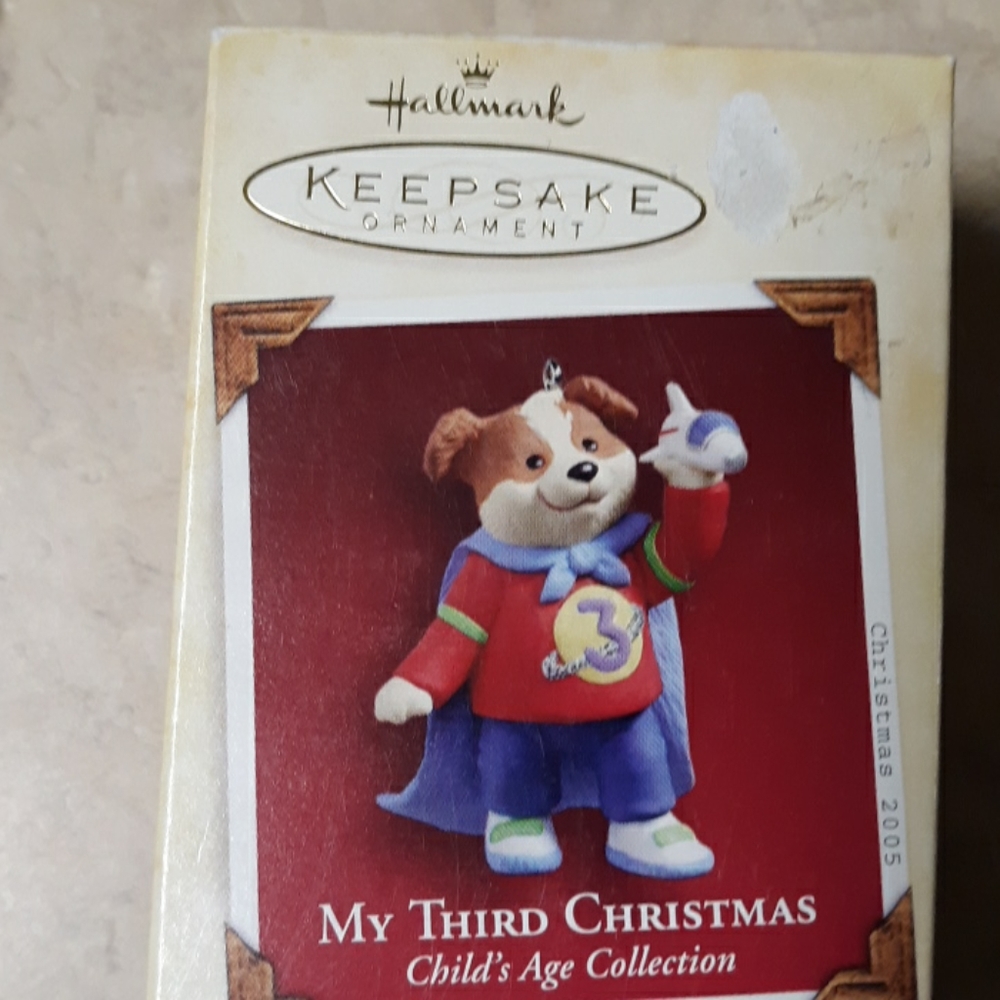NIB Hallmark Keepsake My 3rd Christmas